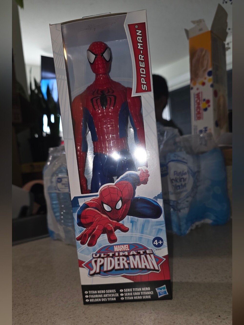 Spiderman Kids Superhero Figure Costume - Red & Blue